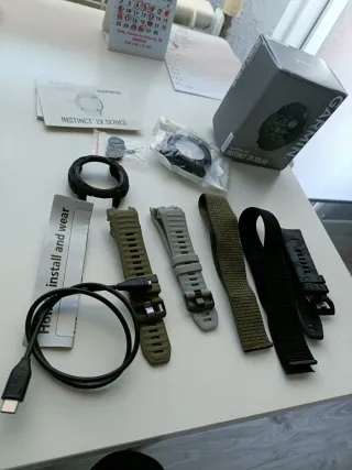 Garmin Instinct 2X SOLAR Negro.