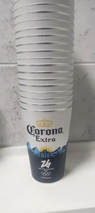 20 Bicchieri Corona Olimpiadi Milano Cortina 2026