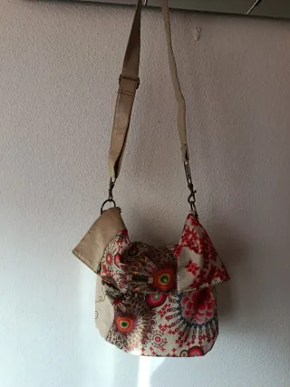 Bolso Desigual Beige Multicolor