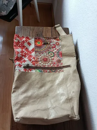 Bolso Desigual Beige Multicolor