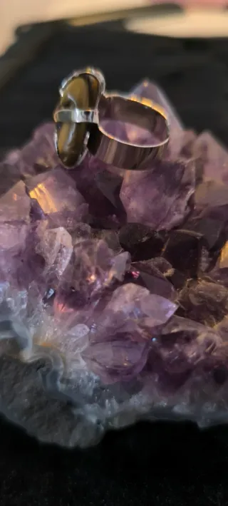 Anillo Artesanal Piedra Ojo de Tigre