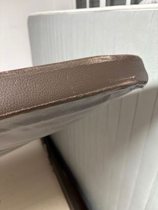 Canapé Cama 150cm Marrón chocolate