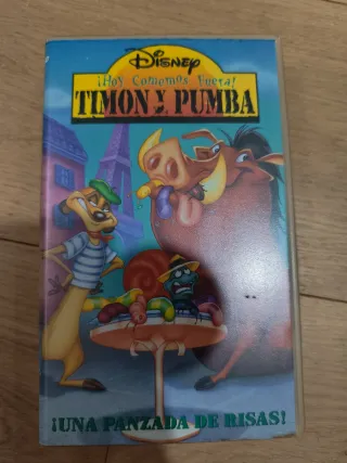 Lote 9 películas VHS Disney y Warner Bros.
