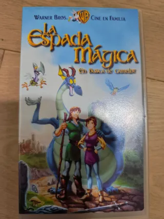 Lote 9 películas VHS Disney y Warner Bros.