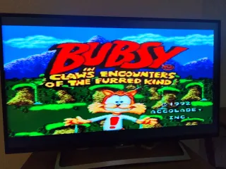 Bubsy español SNES completo 100% Orignal