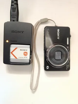 Cámara Sony Cyber-shot 10x Zoom SDC-WX100 "LEER"