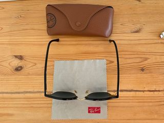 Ray-Ban Clubmaster Gafas de Sol Negro/Dorado