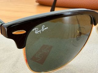 Ray-Ban Clubmaster Gafas de Sol Negro/Dorado