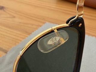 Ray-Ban Clubmaster Gafas de Sol Negro/Dorado