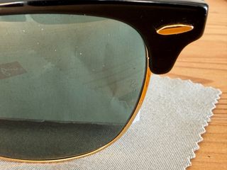 Ray-Ban Clubmaster Gafas de Sol Negro/Dorado