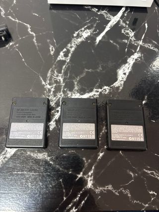 3 Memorias PS2 8MB MagicGate Sony