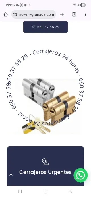 Cerrajero Express en Albolote – David 24h