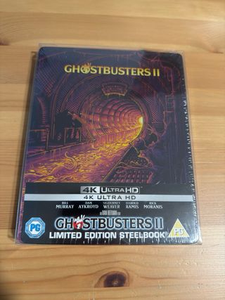 Ghostbusters 1 y 2 Steelbook 4K Blu-ray