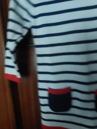 Vestido y bolero niña rayas