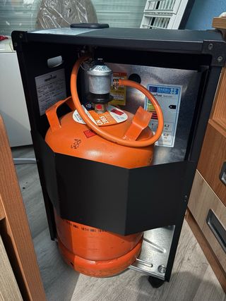 Estufa Never Cold Butano Llama Azul