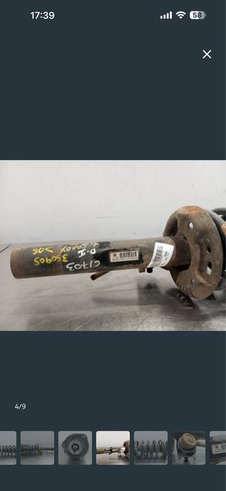 Amortiguador caddy 2004/2006