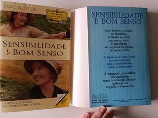 "Sensibilidade e Bom Senso", Jane Austen