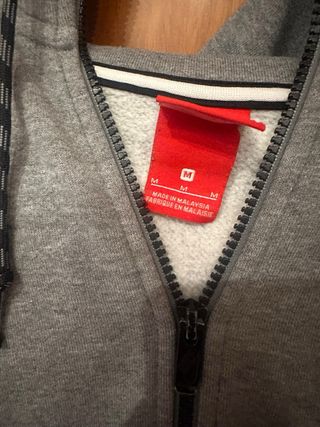 Sudadera Nike Air Gris Cremallera