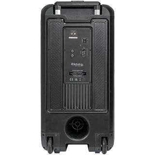 Ibiza - Street-Wave-MAX - REACONDICIONADO marcas minimas, Altavoz portátil de 600W/12 a Pilas con Bluetooth, USB y microSD - Efecto LED Wave y conexión inalámbrica TWS - Negro