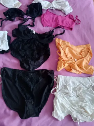 Lote sujetadores y bragas talla única