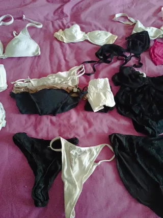 Lote sujetadores y bragas talla única