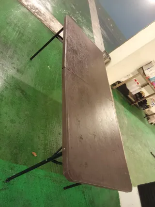 Mesa plegable camping portátil 122×60×74