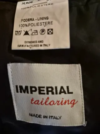 Completo uomo giacca pantalone  Imperial tg.46