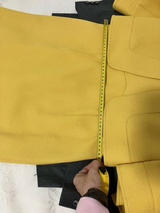 Traje chaqueta Roberto Verino amarillo