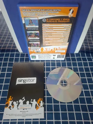 🇪🇸PS2 SINGSTAR OPERACIÓN TRIUNFO ORIGINAL COMPLE