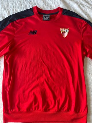 Sudadera Entrenamiento Sevilla FC New Balance Roja