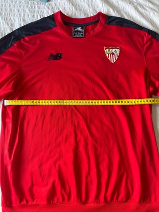Sudadera Entrenamiento Sevilla FC New Balance Roja