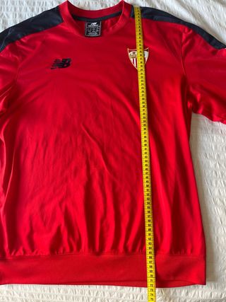Sudadera Entrenamiento Sevilla FC New Balance Roja