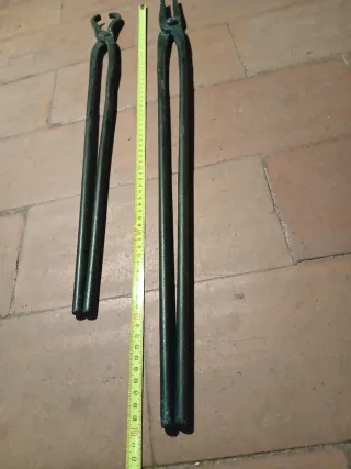 Pinze da fabbro antiche vintage 60 e 70 cm