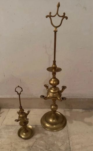 Lamparas de aceite antiguas