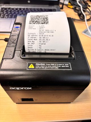 IMPRESORA DE TICKET APPROX APPPOS80AM3 Térmica