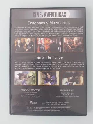 Dvd - Dungeons & Dragons / Fanfan (PRECINTADO