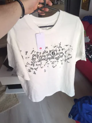 Camiseta Maison Margiela Blanca Talla M