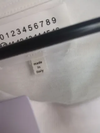 Camiseta Maison Margiela Blanca Talla M