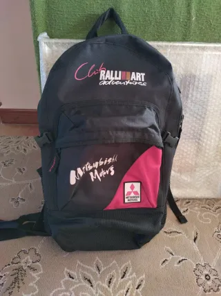 Rara Mochila Mitsubishi Motors Ralliart Adventures