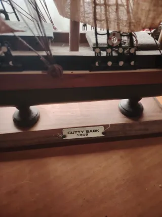 Maqueta Barco Velero Cutty Sark