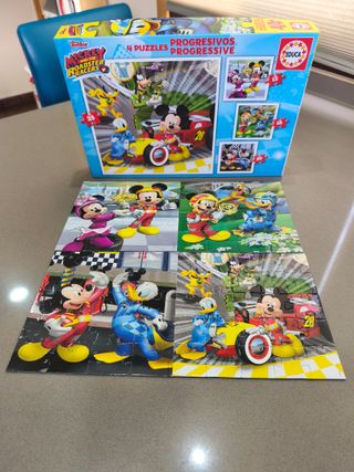 Lote 5 Puzzles Infantiles Ravensburger Educa Disne