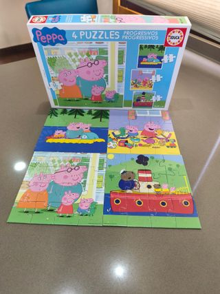 Lote 5 Puzzles Infantiles Ravensburger Educa Disne