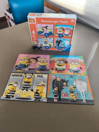 Lote 5 Puzzles Infantiles Ravensburger Educa Disne