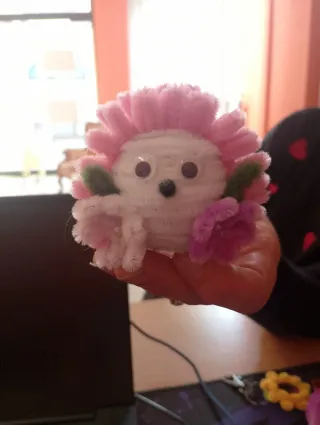 Bomboniera riccio rosa