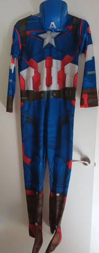 Disfraz Capitán América Talla 10-12 años