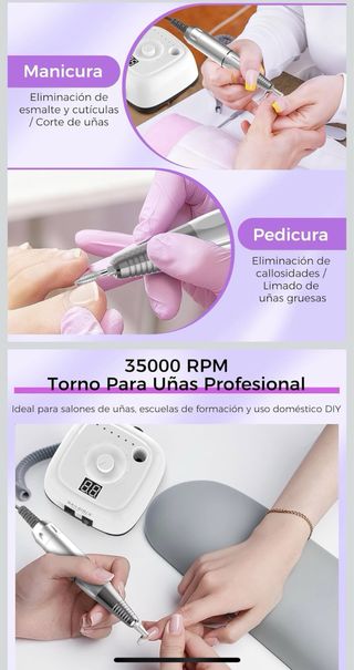 Torno Uñas Profesional Nailgirls T17
