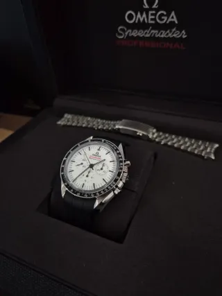 Omega Speedmaster Professional Blanco