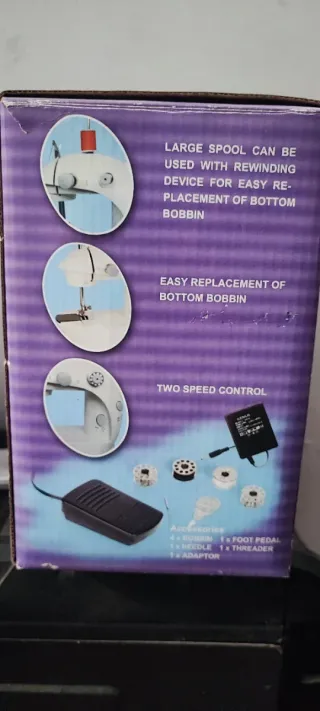 Máquina de coser Genius con doble hilo