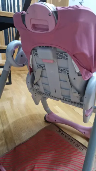 Silla Comedor Bebé Chicco Rosa