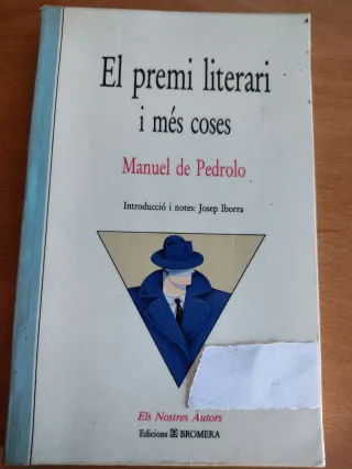 El premi literari i més coses